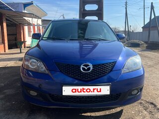 2007 Mazda 3 I (BK) Рестайлинг, синий, 580000 рублей, вид 2