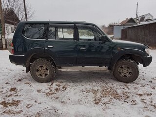 1997 Toyota Land Cruiser Prado 90 Series, зелёный, 900000 рублей, вид 2