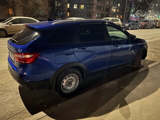 2020 Lada (ВАЗ) Vesta SW I, синий, 1050000 рублей, вид 5