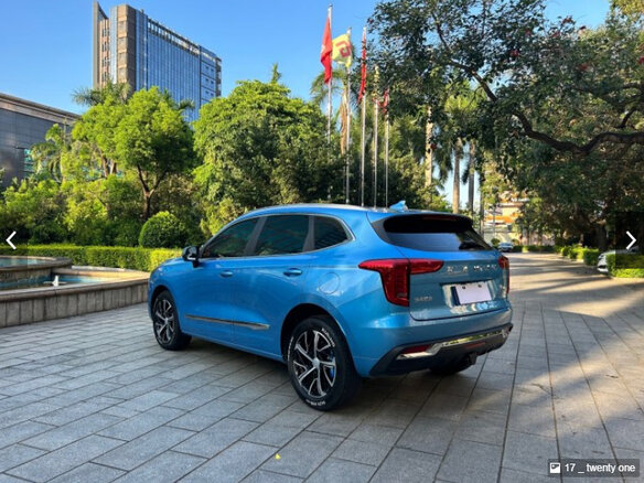 2024 Haval Jolion I Рестайлинг, голубой - вид 3