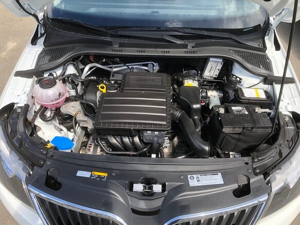 2019 Skoda Rapid I Рестайлинг, белый, 1369990 рублей - вид 7