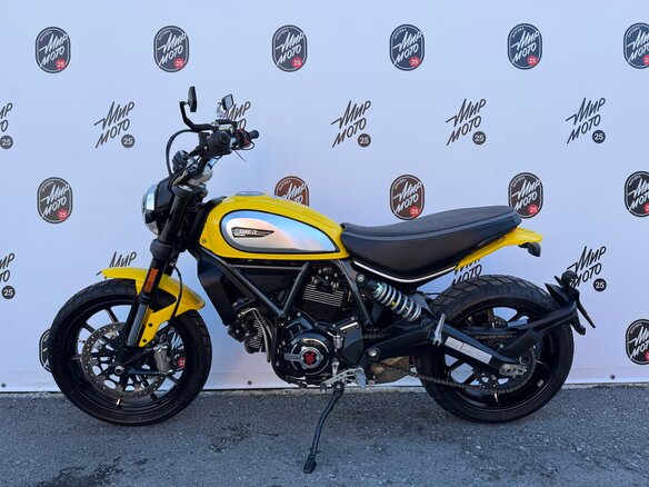 2021 Ducati Scrambler 800, жёлтый, 900000 рублей - вид 2