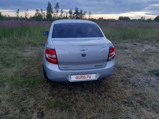 2013 Lada (ВАЗ) Granta I, серебристый, 1200000 рублей, вид 3