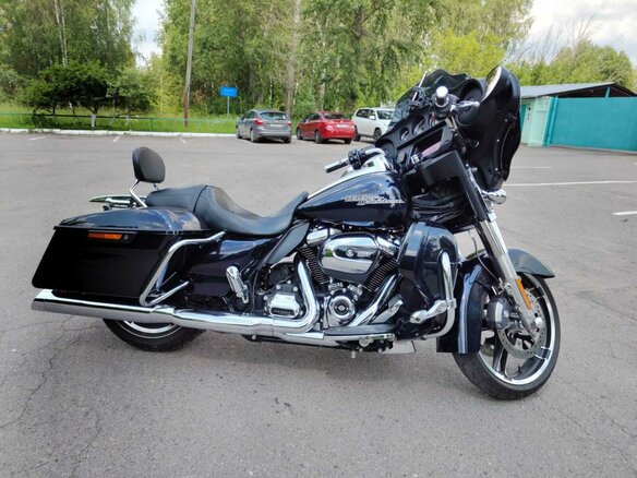 2018 Harley-Davidson Street Glide, синий, 2300000 рублей - вид 38