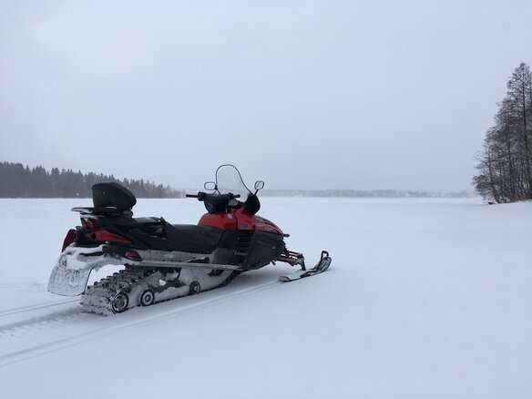 2005 Yamaha RS Venture, красный - вид 1