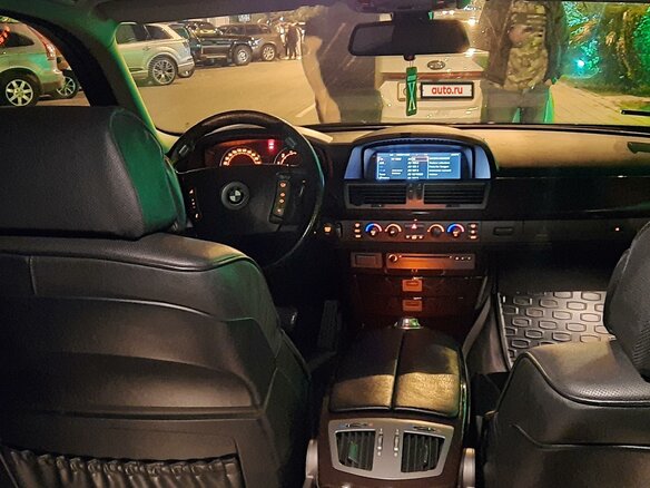 2004 BMW 7 серии 745i IV (E65/E66), чёрный - вид 8