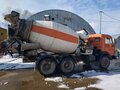 2004 КамАЗ Автобетоносмеситель, красный, 1350000 рублей - вид 1