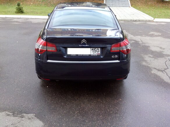 2012 Citroen C5 II, синий - вид 6
