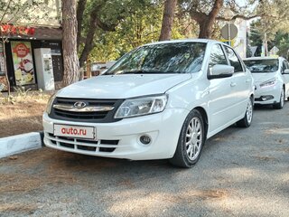 2012 Lada (ВАЗ) Granta I, белый, 550000 рублей, вид 1