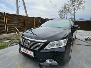 2012 Toyota Camry VII (XV50), чёрный, 1400000 рублей, вид 1
