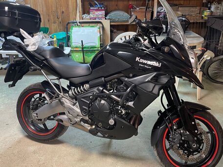 2010 Kawasaki Versys 650, чёрный, 450000 рублей, вид 1