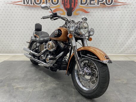2008 Harley-Davidson Softail Deluxe, оранжевый, 699000 рублей, вид 5