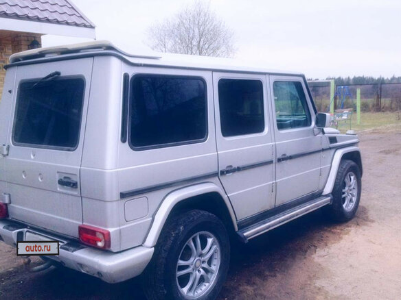 2002 Mercedes-Benz G-Класс 270 II (W463), серебристый - вид 2