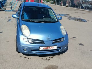2007 Nissan Micra III (K12), голубой, 400000 рублей, вид 1