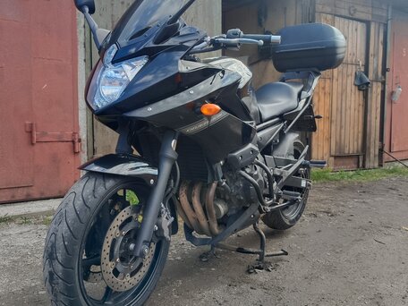 2012 Yamaha XJ6 (FZ6R), чёрный, 400000 рублей, вид 1