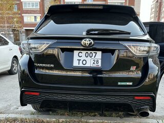 2017 Toyota Harrier III (XU60) Рестайлинг, чёрный, 3650000 рублей, вид 4