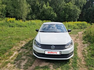 2020 Volkswagen Polo V Рестайлинг, белый, 997000 рублей, вид 2