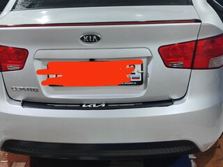 2010 Kia Cerato 6-speed II, серебристый, 880000 рублей, вид 3