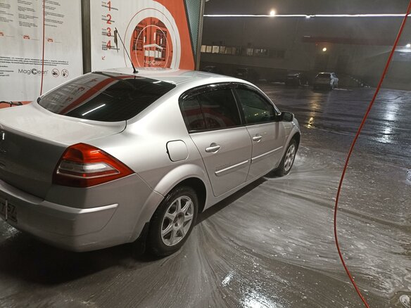 2008 Renault Megane II Рестайлинг, серебристый, 480000 рублей - вид 2