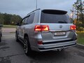 2012 Toyota Land Cruiser 200 Series Рестайлинг 1, серебристый - вид 4