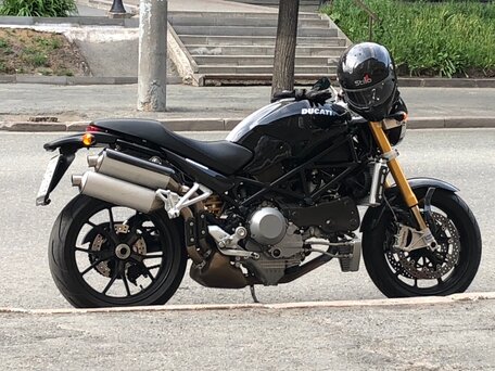 2007 Ducati Monster S4, чёрный, 899000 рублей, вид 2