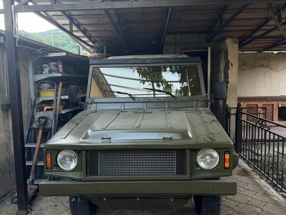 1981 Volkswagen Iltis, зелёный, 5500000 рублей