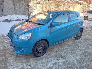 2012 Mitsubishi Mirage VI, синий, 750000 рублей, вид 1