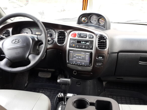 2007 Hyundai H-1 I Рестайлинг, чёрный - вид 2