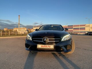 2019 Mercedes-Benz C-Класс 180 IV (W205) Рестайлинг, синий, 3300000 рублей, вид 1