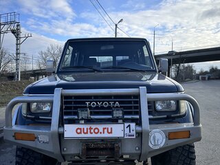 1994 Toyota Land Cruiser Prado 70 Series, зелёный, 2250000 рублей, вид 2
