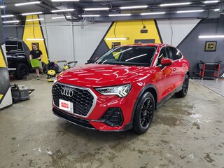 2020 Audi Q3 Sportback 35 TFSI MHEV II (F3), красный, 2650000 рублей, вид 2