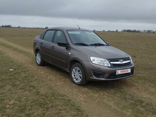 2017 Lada (ВАЗ) Granta I, коричневый, 720000 рублей, вид 1