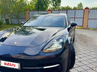 2018 Porsche Panamera 4S II, синий, 5900000 рублей, вид 4