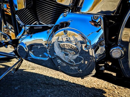 2004 Harley-Davidson Softail Custom, чёрный, 1470000 рублей, вид 5