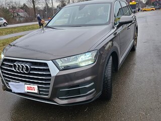 2018 Audi Q7 II (4M), коричневый, 3700000 рублей, вид 1