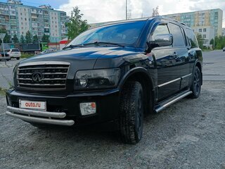 2008 Infiniti QX56 I Рестайлинг, чёрный, 1450000 рублей, вид 1