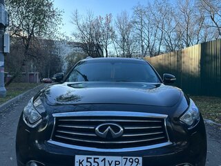 2012 Infiniti FX30d II (S51) Рестайлинг, чёрный, 1800000 рублей, вид 2