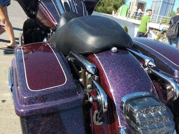 2008 Harley-Davidson Road Glide, фиолетовый - вид 19