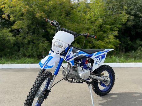 2024 Kayo Basic TT125EM, синий, 84900 рублей, вид 1