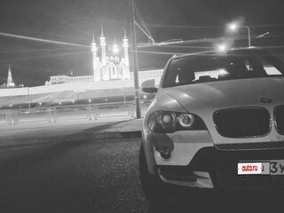 2009 BMW X5 30d II (E70), белый, 1600000 рублей, вид 1