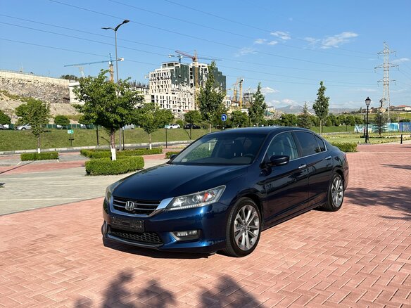 2014 Honda Accord IX, синий, 1750000 рублей