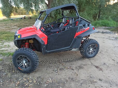 2013 Polaris RZR 900, красный, 850000 рублей, вид 3