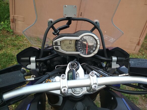 2012 Triumph Tiger Explorer, синий - вид 13
