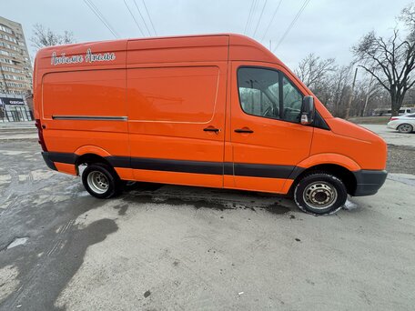 2009 Volkswagen Crafter, оранжевый, 1300000 рублей, вид 4