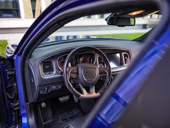 2017 Dodge Charger Hellcat VII (LD) Рестайлинг, синий - вид 10