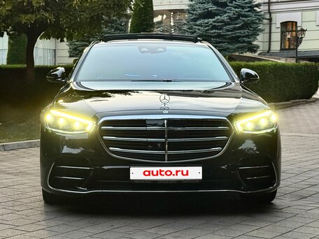 2021 Mercedes-Benz S-Класс 450 Long 4MATIC VII (W223), чёрный, 9900000 рублей, вид 5