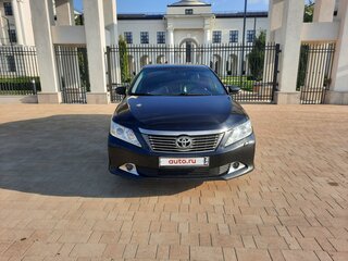 2014 Toyota Camry VII (XV50), чёрный, 1750000 рублей, вид 2