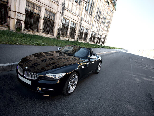 2010 BMW Z4 35is II (E89), чёрный - вид 2