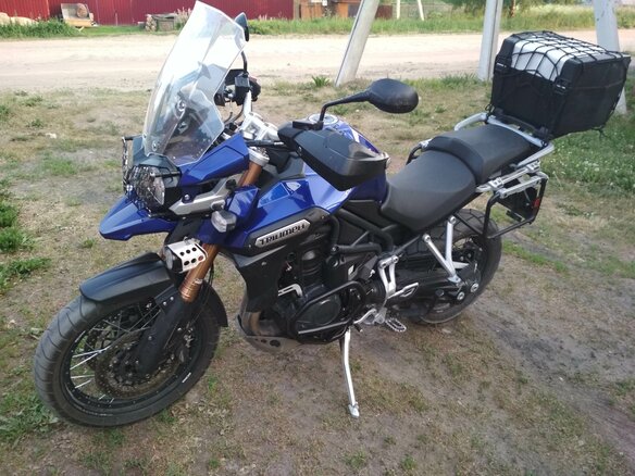 2012 Triumph Tiger Explorer, синий - вид 8