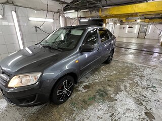 2015 Lada (ВАЗ) Granta I, серебристый, 630000 рублей, вид 1